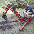 Picture of NorTrac Towable Trencher | 3-Tooth Digging Bucket | Ducar Engine