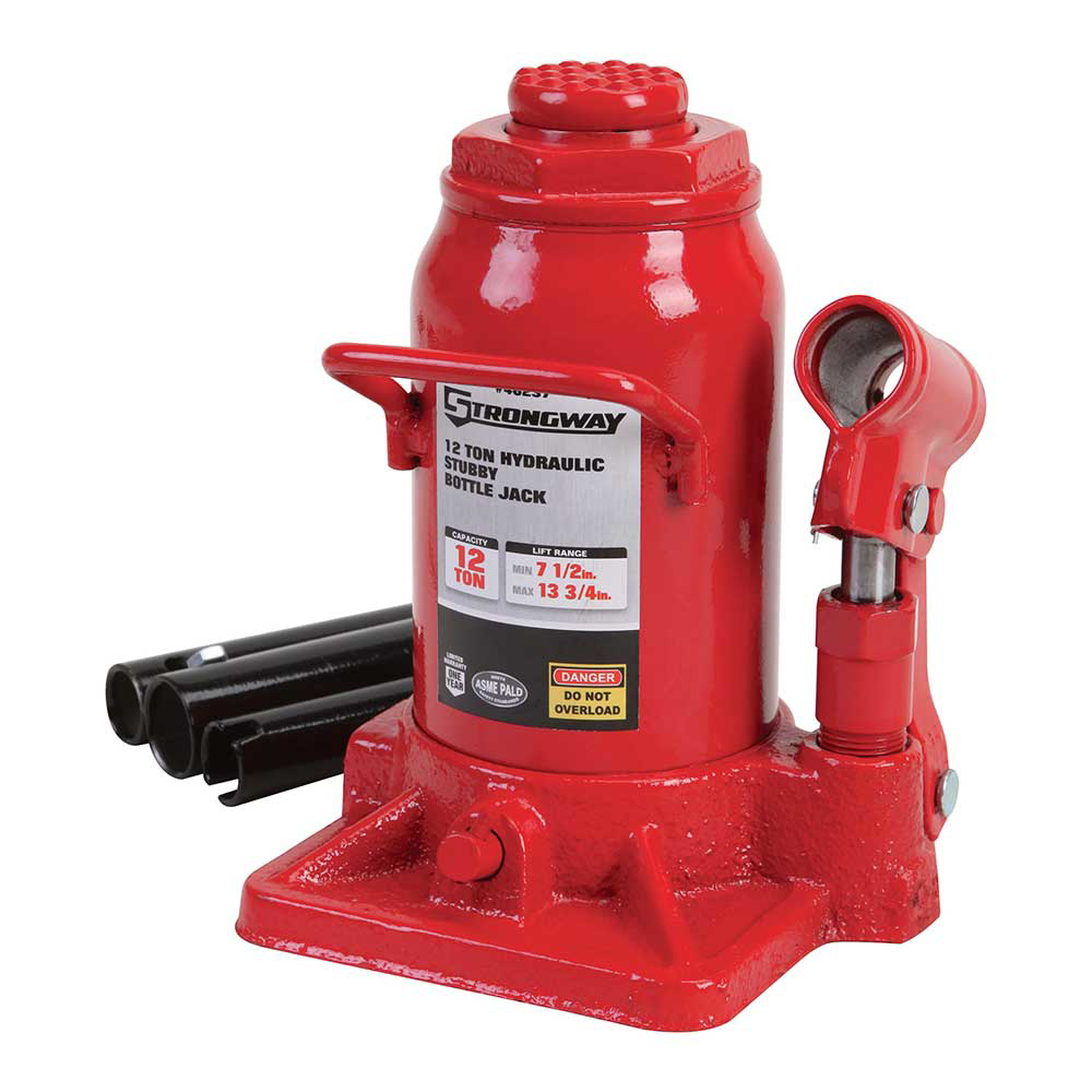 【稀少】REVISED JACK & BETTY Strongway Low-Profile Hydraulic Bottle Jack | 12-Ton | 46237