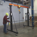 Picture of Bannon Adjustable Gantry Crane | 2,000-lb. Capacity
