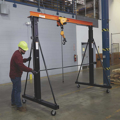 Picture of DISCONTINUED:Bannon Adjustable Gantry Crane | 2,000-Lb. Capacity