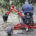 Picture of NorTrac Trencher 10-in. Bucket Attachment | Fits NorTrac Towable Trencher