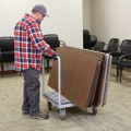 Picture of Strongway 4-Wheel Cart | Carpeted Deck | 1600-Lb. Capacity