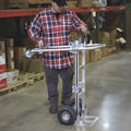 Picture of Strongway 2-in-1 Convertible Aluminum Hand Truck | 600 - 880-Lb. Capacity