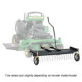 Picture of Jrco 46-In. Tine Rake Dethatcher | No Mount Bar | 2 Bend Long | 15 In.