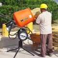 Picture of Kushlan Electric Direct Drive Cement Mixer | 3.5-Cubic ft. Drum | 3/4 HP 