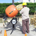 Picture of Kushlan Electric Direct Drive Cement Mixer | 6-Cubic ft. Drum | 3/4 HP 