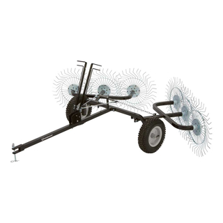Picture of Strongway Acreage Rake | 60 In. | 6 Tine Reels