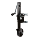 Picture of Ironton Bolt-On Sidewind Marine Swivel Jack | 1,000-Lb. Cap |  Black