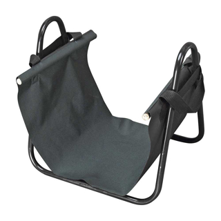 Picture of DISCONTINUED:Ironton Log Carrier and Stand | 41.5-In. Long