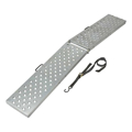 Picture of Ironton Folding Galvanized Steel Loading Ramp | 700-Lb. Capacity | 80-In. L