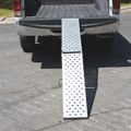 Picture of Ironton Folding Galvanized Steel Loading Ramp | 700-Lb. Capacity | 80-In. L