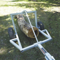Picture of Strongway ATV Log Skidding Arch | 750-Lb. Capacity | 16-In. Diameter Capacity