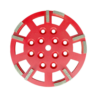 Picture of Virginia Abrasives 10-In. Grinding Head | 10 Segment | Hard Bond | Coarse/Medium