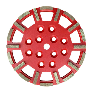 Picture of Virginia Abrasives 10-In. Grinding Head | 20 Segment | Hard Bond | Coarse/Medium