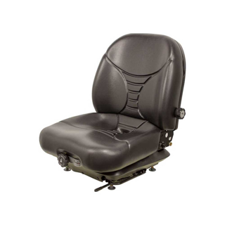 Picture of Uni Pro | KM 236 Seat with Mechanical Suspension | Black Vinyl