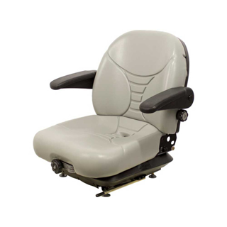 Picture of Uni Pro | KM 236 Seat with Mechanical Suspension | Gray Vinyl
