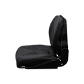 Picture of Uni Pro | KM 112 Seat with Semi-Suspension | Black Vinyl