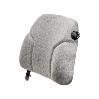 Picture of Uni Pro Backrest Cushion for Case IH Maxxum-Magnum-Steiger | With Frame | Gray Fabric