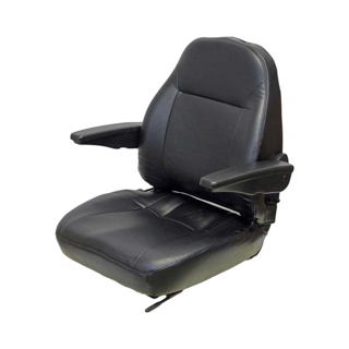 Picture of Uni Pro | KM 441 Seat Assembly with Armrests | Black Vinyl
