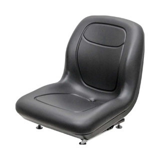 Picture of Uni Pro | KM 128 Bucket Seat with Slide Rails | Black Vinyl
