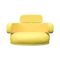 Picture of Uni Pro | KM 4010 Economy 3-Piece Seat Cushion Kit | John Deere | Yellow Vinyl
