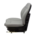 Picture of Uni Pro | KM 336 Seat with Mechanical Suspension | Gray Vinyl
