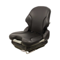 Picture of Uni Pro | KM 136 Seat with Mechanical Suspension | Black Vinyl