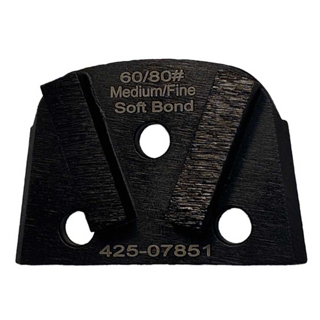 Picture of Virginia Abrasives Double Cuboid Soft Bond | Black | Box of 3