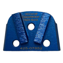 Picture of Virginia Abrasives Double Cuboid Hard Bond | Blue | Box of 3