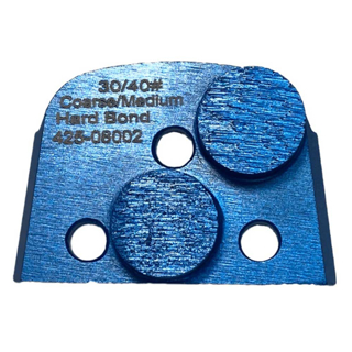 Picture of Virginia Abrasives Double Dot Hard Bond | Blue | Box of 3