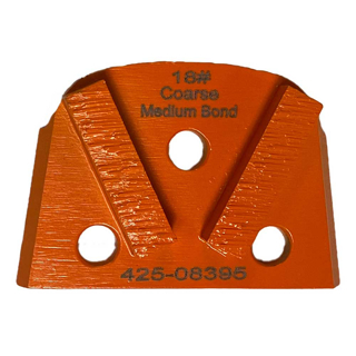 Picture of Virginia Abrasives Double Cuboid Medium Bond | Orange | Box of 3