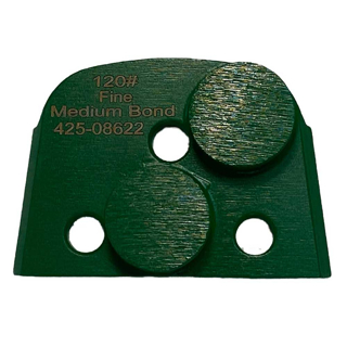 Picture of Virginia Abrasives Double Dot Medium Bond | Green | Box of 3
