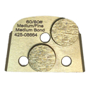 Picture of Virginia Abrasives Double Dot Medium Bond | Gold | Box of 3