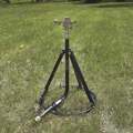 Picture of DISCONTINUED:Strongway Tripod Sprinkler with Round Base | 3/4-In. Brass Sprinkler Head | 2 Nozzles