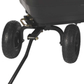 Picture of Strongway Poly Dump Cart | 600-Lb. Capacity | 38-3/4 In. L x 20 In. W | 10-In. Pneumatic Tires