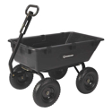 Picture of Strongway Poly Garden Wagon| 1200-Lb. Capacity | 44 In. L x 26 In. W x 26 In. H| 13-In. Pneumatic Tires