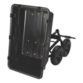 Picture of Strongway Poly Garden Wagon| 1200-Lb. Capacity | 44 In. L x 26 In. W x 26 In. H| 13-In. Pneumatic Tires