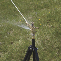 Picture of DISCONTINUED:Strongway Tripod Sprinkler with Round Base | 3/4-In. Brass Sprinkler Head | 2 Nozzles