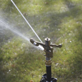 Picture of DISCONTINUED:Strongway Tripod Sprinkler with Round Base | 3/4-In. Brass Sprinkler Head | 2 Nozzles