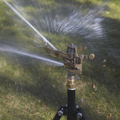 Picture of DISCONTINUED:Strongway Tripod Sprinkler with Round Base | 3/4-In. Brass Sprinkler Head | 2 Nozzles