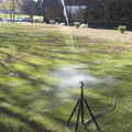 Picture of DISCONTINUED:Strongway Tripod Sprinkler with Round Base | 3/4-In. Brass Sprinkler Head | 2 Nozzles