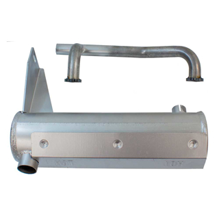 Picture of Muffler | Silver Left Hand, Starter Side Kit | GX630/660