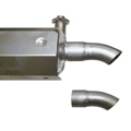 Picture of Elbow 45 Degree Aluminized Tailpipe