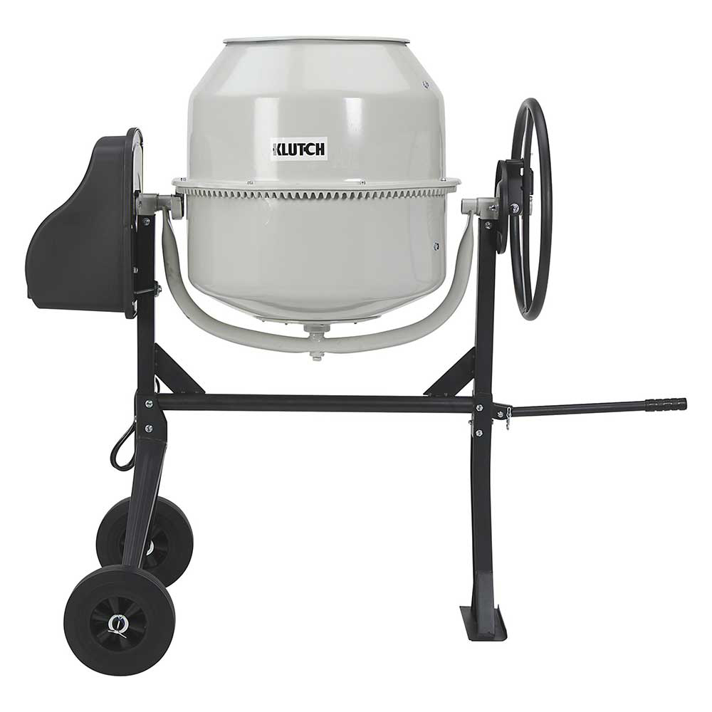 Klutch | Portable Electric Cement Mixer | 6 Cu.-Ft Drum | 58274 @ Great ...