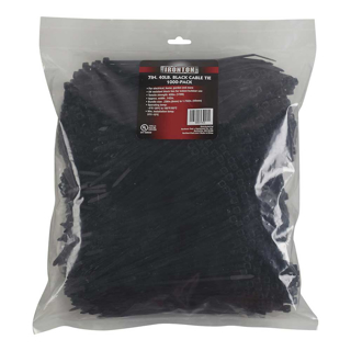 Picture of DISCONTINUED:Ironton Multi-Pack Cable Zip Ties | Pack of 1,000 | 7-In. X .142-In. | 40-Lb.