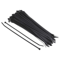 Picture of Ironton Multi-Pack Cable Zip Ties | 100-Pk | 11-In. L x .189-In. W | 50-Lb. Tensile Strength | Black