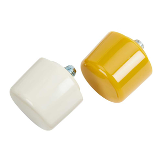 Picture of Klutch Replacement Mallet Tip Set | 1 3/8-In. | 2-Piece Set