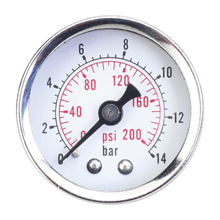 Picture of Klutch | Analog Air Pressure Guage | 200 PSI