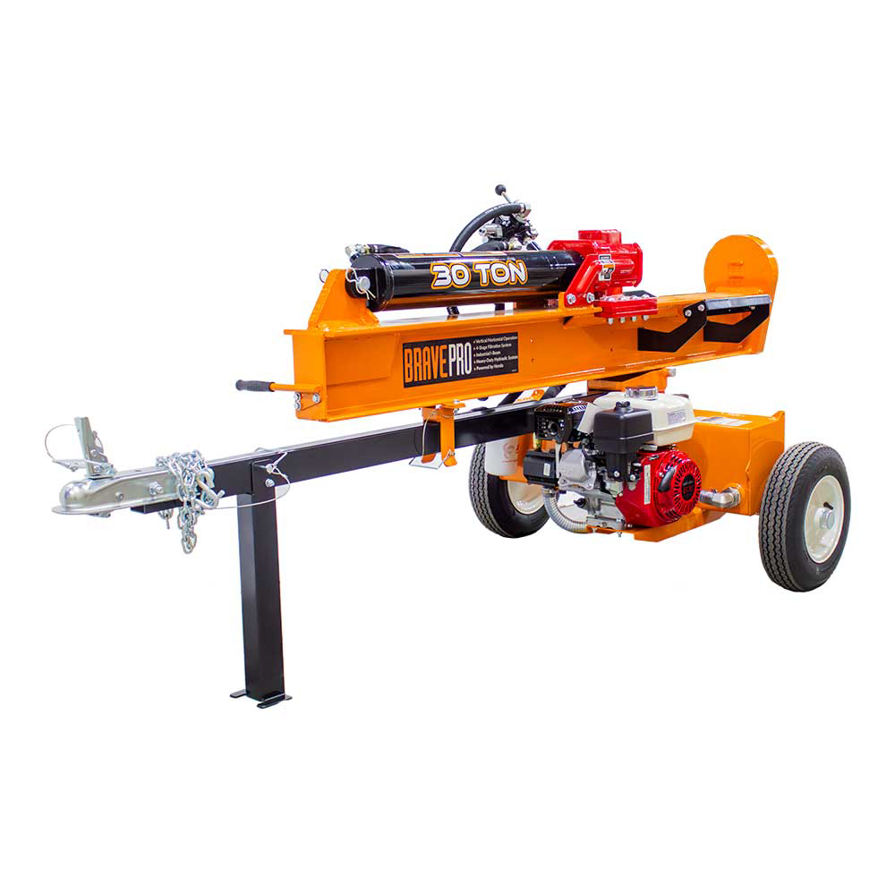 Brave Log Splitter 30 Ton Honda GX200 VH1730GX Great Northern Equipment