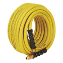Picture of Klutch Rubber Air Hose | 3/8-In. X 50-Ft. | 3/8-In. to 1/4-In. Reducer